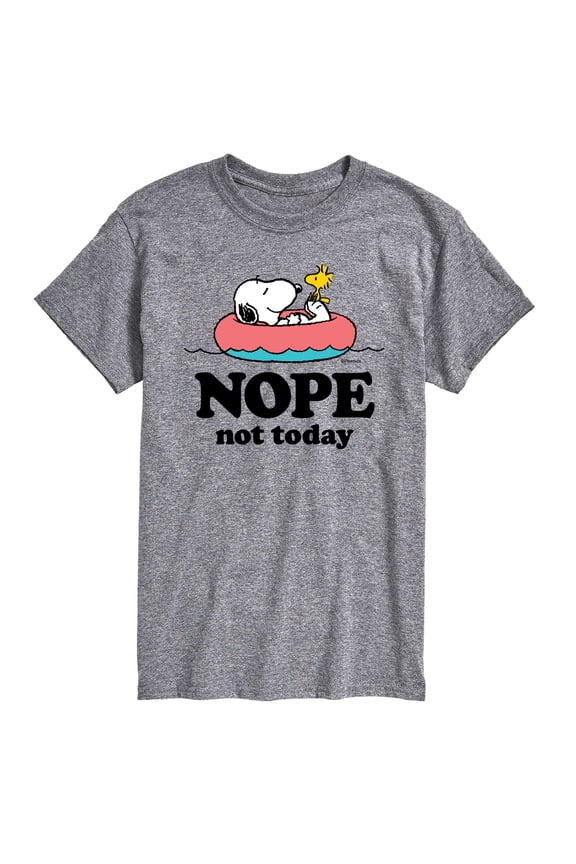 - Pool Nope Not Today - Men's Short Sleeve Graphic T-Shirt
