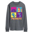 thumbnail image 1 of Peanuts - Pop Grid - Men's Long Sleeve Graphic T-Shirt, 1 of 5