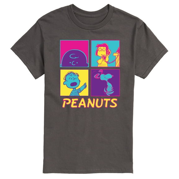 Peanuts - Pop Grid - Men's Short Sleeve Graphic T-Shirt