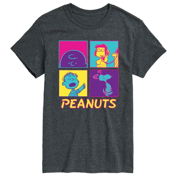 Peanuts - Pop Grid - Men's Short Sleeve Graphic T-Shirt