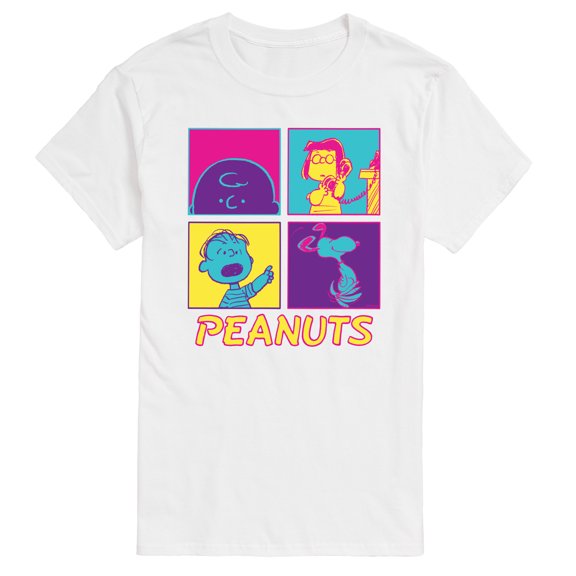 Peanuts - Pop Grid - Men's Short Sleeve Graphic T-Shirt