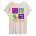 thumbnail image 1 of Peanuts - Pop Grid - Women's Oversized Graphic T-Shirt, 1 of 5