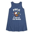 thumbnail image 1 of Peanuts - Pre-K Out Of This World - Back to School - Toddler and Youth Girls A-line Dress, 1 of 6