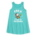 thumbnail image 1 of Peanuts - Pre-K Out Of This World - Back to School - Toddler and Youth Girls A-line Dress, 1 of 5