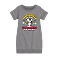 thumbnail image 1 of Peanuts - Preschooler By Day - Toddler And Youth Girls Fleece Dress, 1 of 1