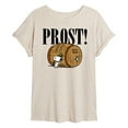 thumbnail image 1 of Peanuts - Prost Snoopy Root Beer - Juniors Ideal Flowy Muscle T-Shirt, 1 of 6