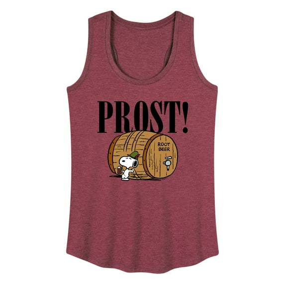 Peanuts - Prost Snoopy Root Beer - Women's Racerback Tank Top