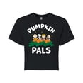 thumbnail image 1 of Peanuts - Pumpkin Pals - Juniors Cropped Cotton Blend T-Shirt, 1 of 6