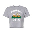 thumbnail image 1 of Peanuts - Pumpkin Pals - Juniors Cropped Cotton Blend T-Shirt, 1 of 6
