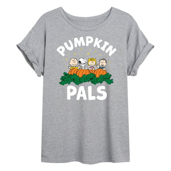 Peanuts - Pumpkin Pals - Women's Oversized T-Shirt