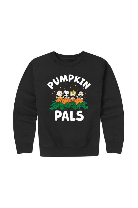 - Pumpkin Pals Graphic Long Sleeve Fleece Sweatshirt
