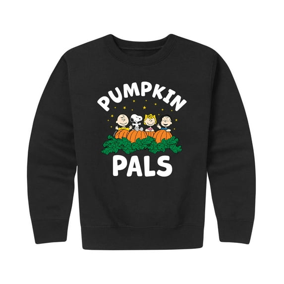 Peanuts - Pumpkin Pals - Toddler And Youth Crewneck Fleece Sweatshirt