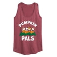 thumbnail image 1 of Peanuts - Pumpkin Pals - Women's Racerback Tank Top, 1 of 6