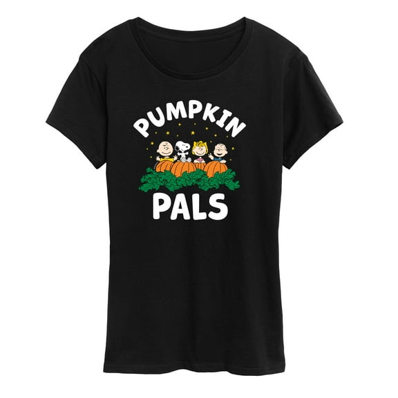 Peanuts - Pumpkin Pals - Women's Short Sleeve Graphic T-Shirt