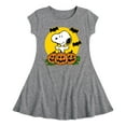 thumbnail image 1 of Peanuts - Pumpkin Patch - Toddler And Youth Girls Fit And Flare Dress, 1 of 1