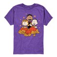 thumbnail image 1 of Peanuts - Pumpkin Trio - Toddler & Youth Short Sleeve Graphic T-Shirt, 1 of 7