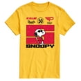 thumbnail image 1 of Peanuts - Racer Snoopy - Men's Short Sleeve Graphic T-Shirt, 1 of 5