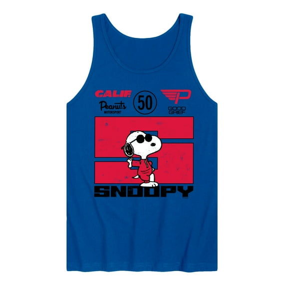 Peanuts - Racer Snoopy - Men's Tank Top