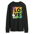 thumbnail image 1 of Peanuts - Rainbow Love Scribble - Men's Long Sleeve T-Shirt, 1 of 5
