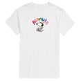 thumbnail image 1 of Peanuts - Rainbow Painting - Men's Short Sleeve Graphic T-Shirt, 1 of 5