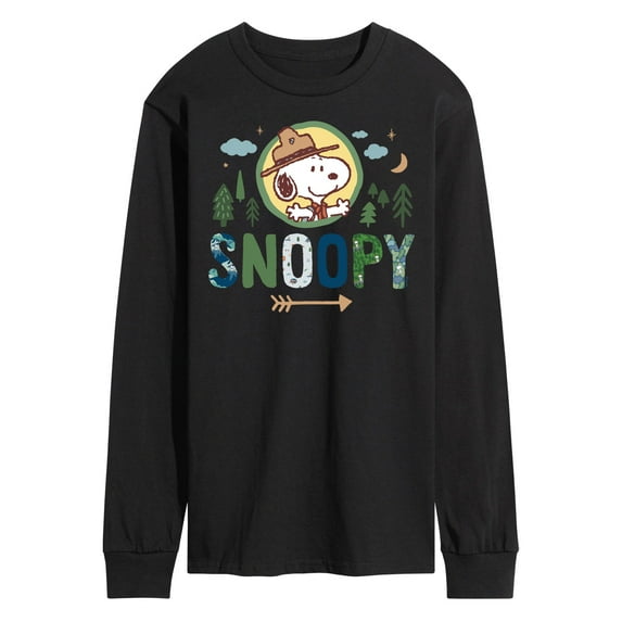 Peanuts - Ranger Snoopy - Men's Long Sleeve T-Shirt