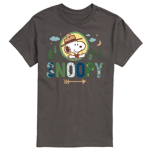 Peanuts - Ranger Snoopy - Men's Short Sleeve Graphic T-Shirt