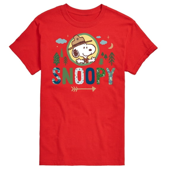 Peanuts - Ranger Snoopy - Men's Short Sleeve Graphic T-Shirt