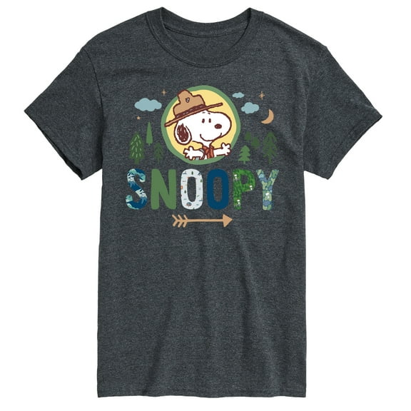 Peanuts - Ranger Snoopy - Men's Short Sleeve Graphic T-Shirt