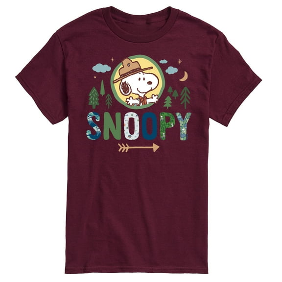 Peanuts - Ranger Snoopy - Men's Short Sleeve Graphic T-Shirt