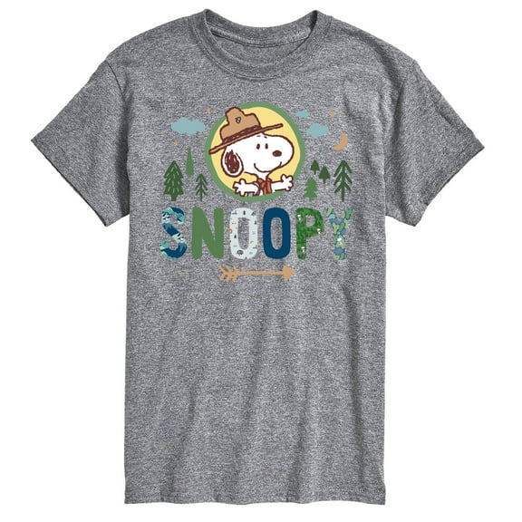 Peanuts - Ranger Snoopy - Men's Short Sleeve Graphic T-Shirt
