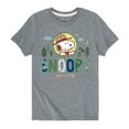 thumbnail image 1 of Peanuts - Ranger Snoopy - Toddler And Youth Short Sleeve Graphic T-Shirt, 1 of 6
