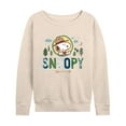 thumbnail image 1 of Peanuts - Ranger Snoopy - Women's Lightweight French Terry Long Sleeve Shirt, 1 of 5