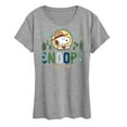 thumbnail image 1 of Peanuts - Ranger Snoopy - Women's Short Sleeve Graphic T-Shirt, 1 of 5