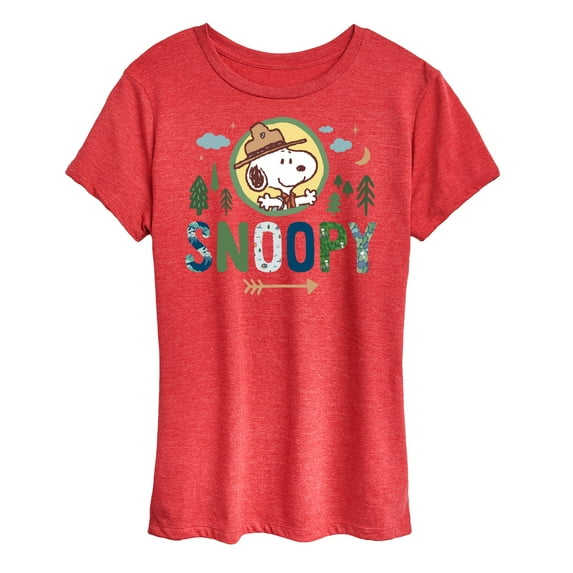 Peanuts - Ranger Snoopy - Women's Short Sleeve Graphic T-Shirt