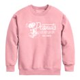 thumbnail image 1 of Peanuts - Records Dancing Snoopy - Toddler & Youth Crewneck Fleece Sweatshirt, 1 of 5