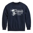 thumbnail image 1 of Peanuts - Records Dancing Snoopy - Toddler & Youth Crewneck Fleece Sweatshirt, 1 of 6