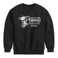 thumbnail image 1 of Peanuts - Records Dancing Snoopy - Toddler & Youth Crewneck Fleece Sweatshirt, 1 of 6