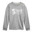 thumbnail image 1 of Peanuts - Records Dancing Snoopy - Toddler & Youth Long Sleeve Graphic T-Shirt, 1 of 5
