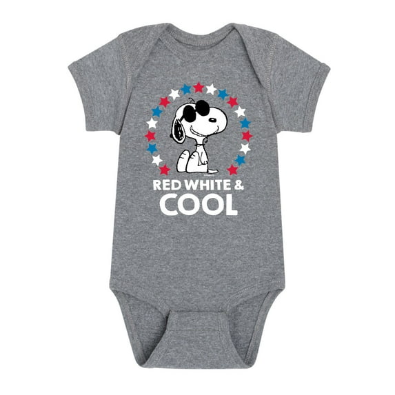 Peanuts - Red White And Cool - Infant One Piece
