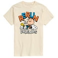thumbnail image 1 of Peanuts - Rerun And Friends - Men's Short Sleeve Graphic T-Shirt, 1 of 5