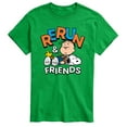 thumbnail image 1 of Peanuts - Rerun And Friends - Men's Short Sleeve Graphic T-Shirt, 1 of 5