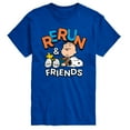 thumbnail image 1 of Peanuts - Rerun And Friends - Men's Short Sleeve Graphic T-Shirt, 1 of 5