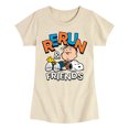thumbnail image 1 of Peanuts - Rerun And Friends - Youthgirls Short Sleeve T-Shirt, 1 of 5