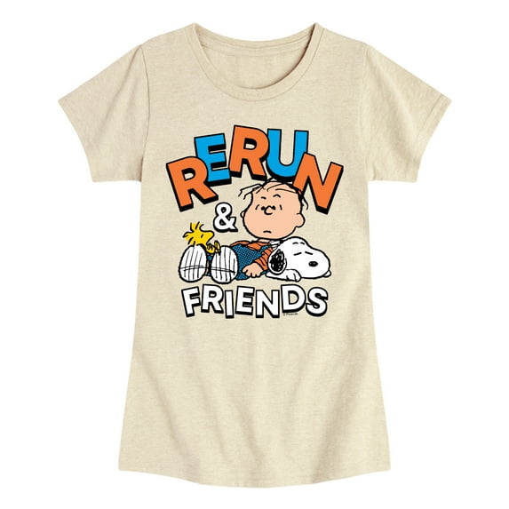 Peanuts - Rerun And Friends - Youthgirls Short Sleeve T-Shirt