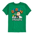thumbnail image 1 of Peanuts - Rerun And Friends - Youthshort Sleeve Graphic T-Shirt, 1 of 5