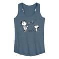 thumbnail image 1 of Peanuts - Rerun And Snoopy Bubbles - Women's Racerback Tank Top, 1 of 6