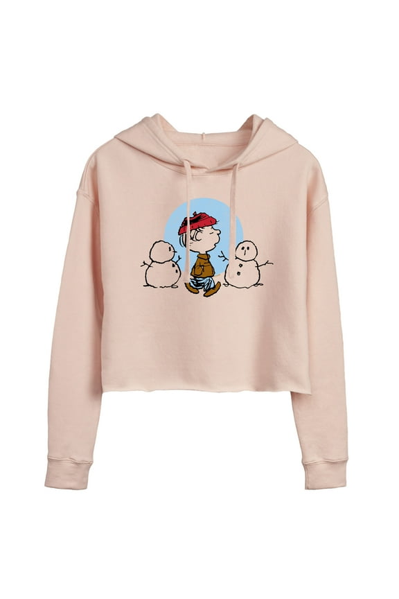 - Rerun Winter - Juniors Cropped Pullover Hoodie