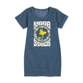 thumbnail image 1 of Peanuts - Retro Floral Woodstock - Toddler & Youth Girls Fleece Dress, 1 of 6