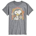thumbnail image 1 of Peanuts - Retro Flower Rainbow   - Men's Short Sleeve Graphic T-Shirt, 1 of 6