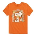thumbnail image 1 of Peanuts - Retro Flower Rainbow - Toddler And Youth Short Sleeve Graphic T-Shirt, 1 of 6
